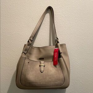 Rosetti Tan Shoulder Bag with Slouchy Silhouette NWOT.